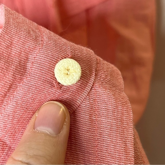 ANTHROPOLOGIE Moulinette Soeurs Silk Blend Ruffle Pleated Sheer Blouse Barbie - Picture 7 of 9